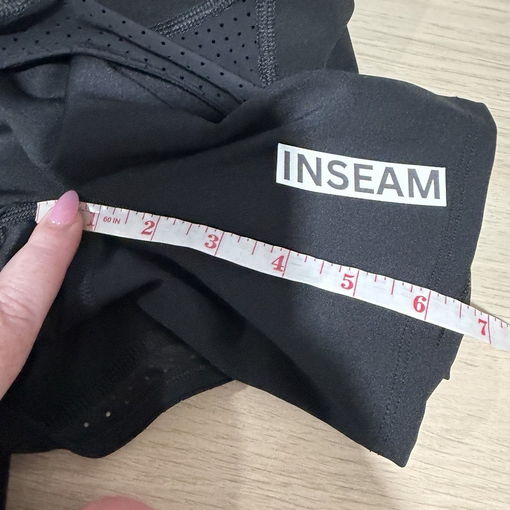 Spanx Get Moving Short Size XL Black Double Layered Active Workout Athletic - Picture 11 of 11